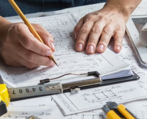 fogli di progettazione