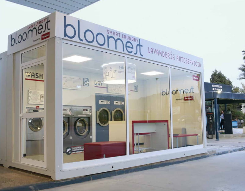 Lavanderías en estaciones de servicio