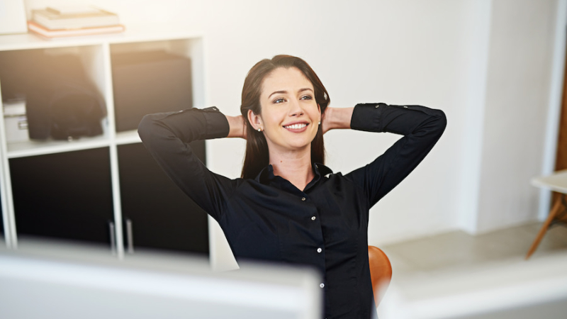 donna imprenditrice con rendita