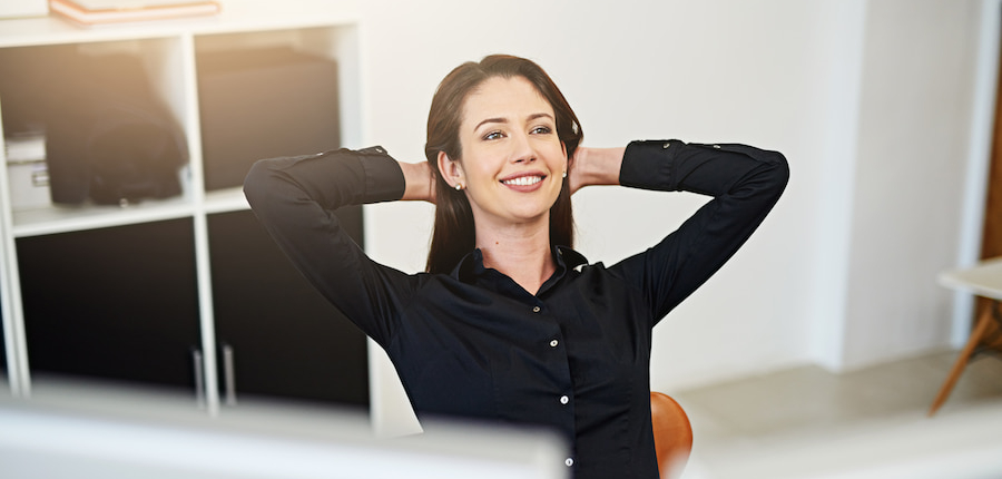 donna imprenditrice con rendita