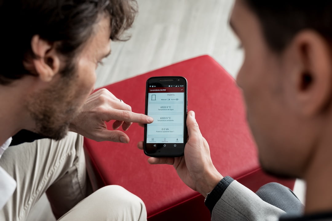 Gestore e casse Rete lavanderie